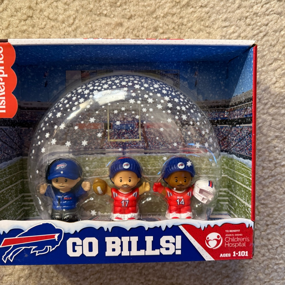 Buffalo Bills Fisher Price Little people set